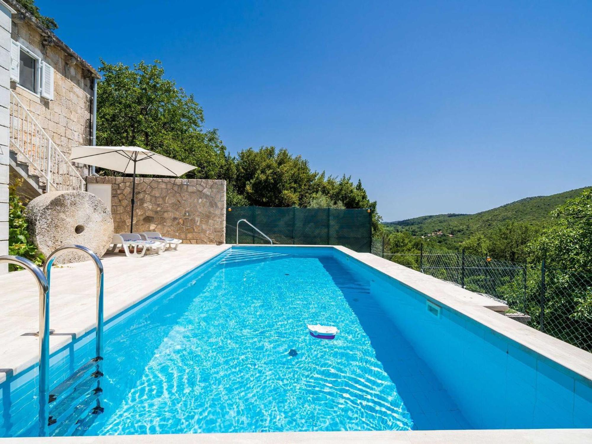 House Ko An-Four Bedroom Villa With Terrace And Swimming Pool Gruda Exteriör bild