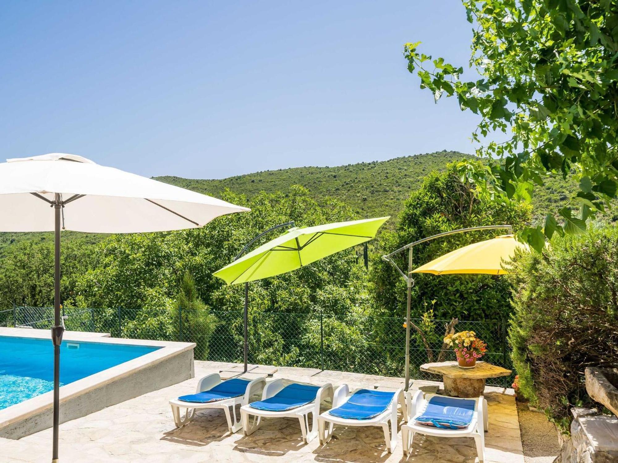 House Ko An-Four Bedroom Villa With Terrace And Swimming Pool Gruda Exteriör bild